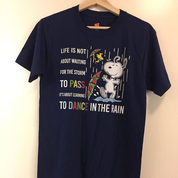 Snoopy Autism Awareness T-shirt size Small - Picture 1 of 1